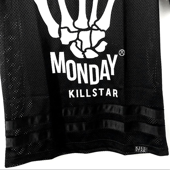 NWOT Killstar F*ck Monday mesh hockey dress - Picture 9 of 13